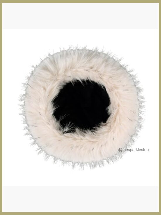 Winter Faux Fur Bucket Hat Plush Warm Fisherman Style Adjustable main image 5